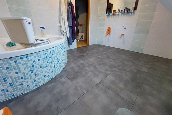 Réalisation d'une salle de bain